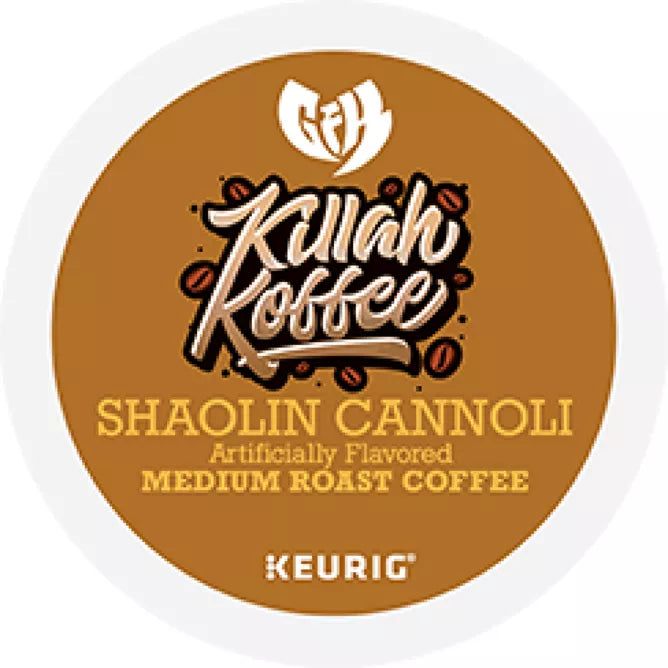 Shaolin Cannoli Keurig K cup Pod 10 ct