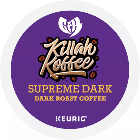 Supreme Dark Roast Keurig K Cup Pods 10ct.