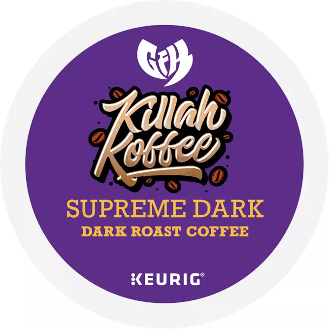 Supreme Dark Roast Keurig K Cup Pods 10ct.
