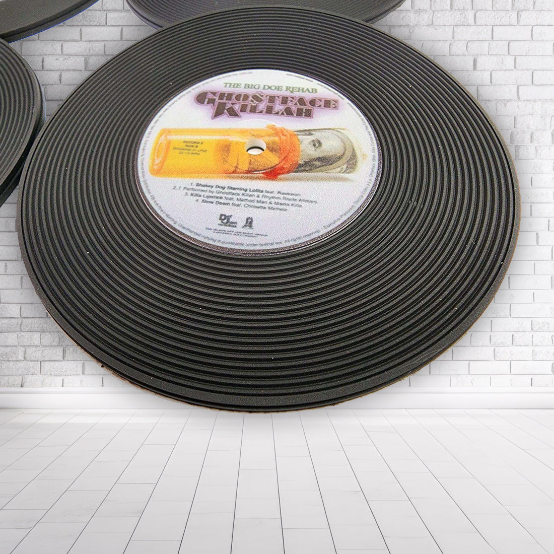 Ghostface Killah 4 Piece Record Coaster Set