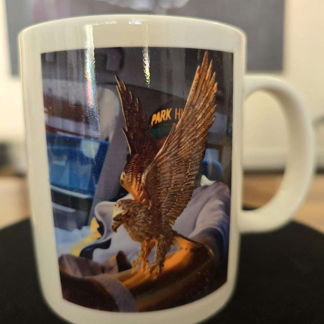 Golden Eagle Morning Coffee 8oz Mug