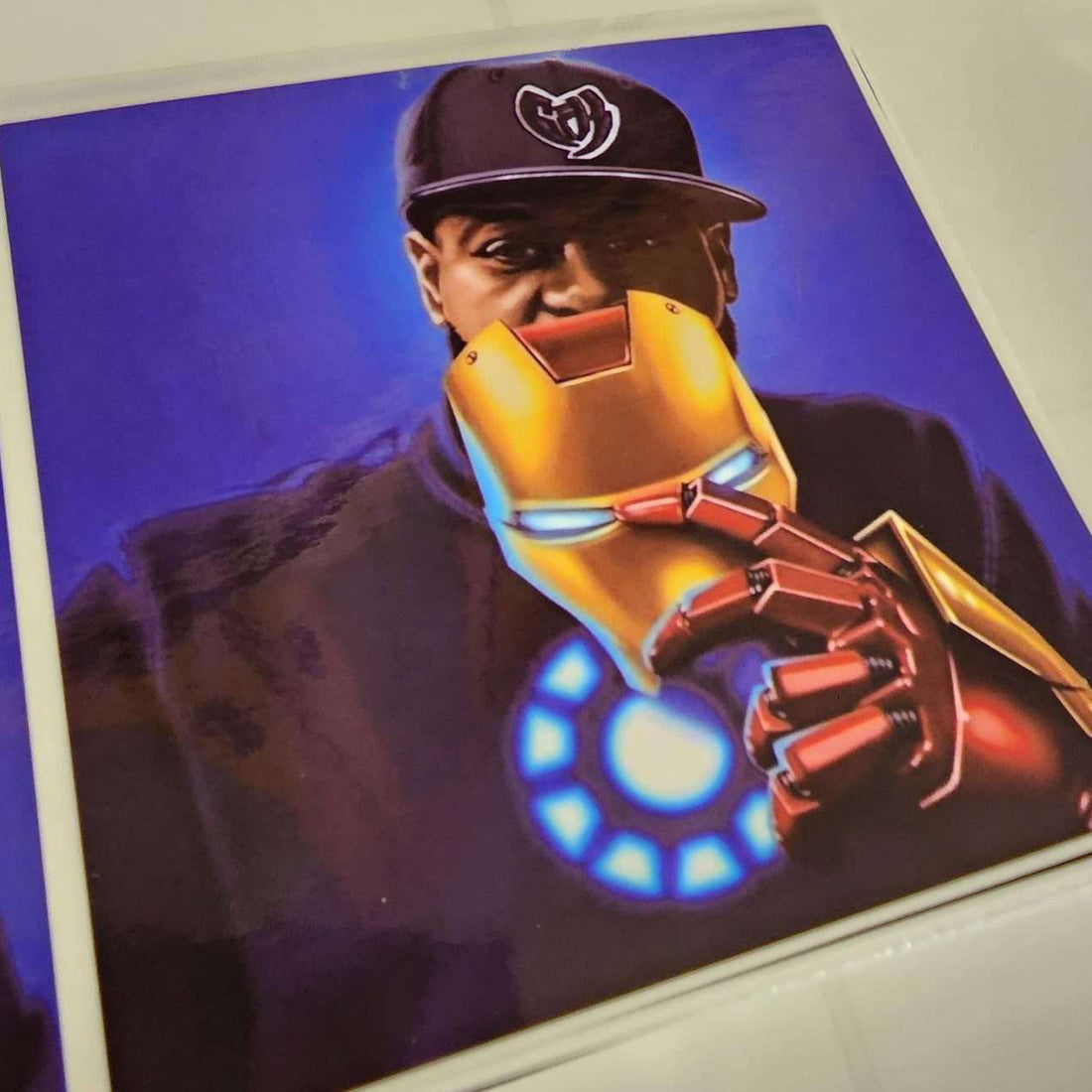 4" x 4" Tony Starks Ghostface Vinyl Stickers (2 piece)