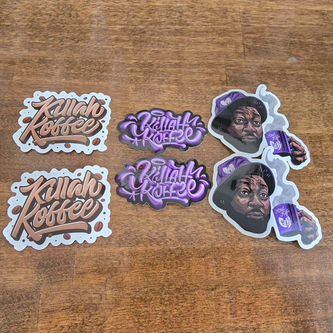 Killah Koffee Stickers (6 piece)