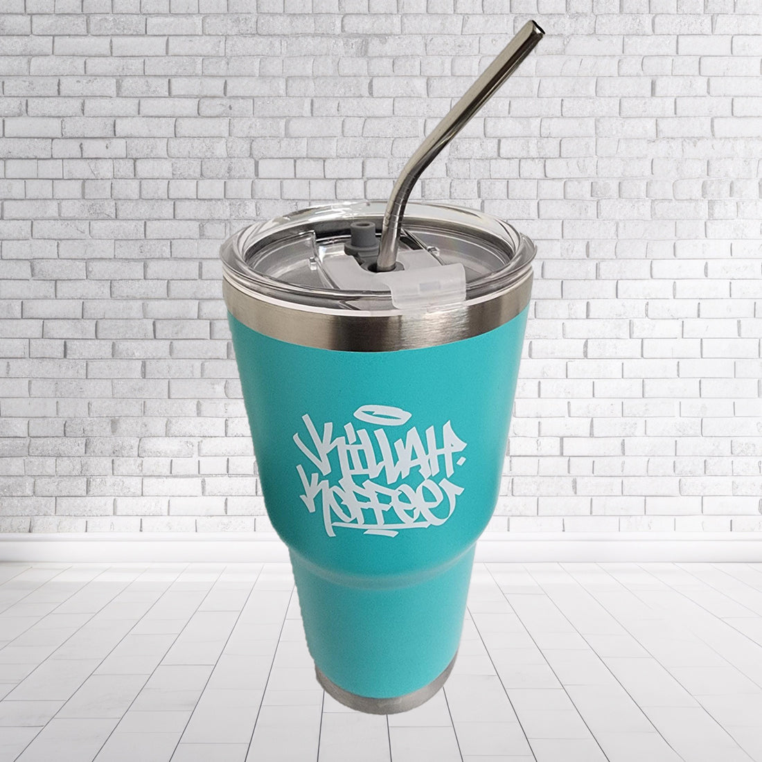 Killah Bee Teal Blue 32oz GFK Hot & Cold Tumbler