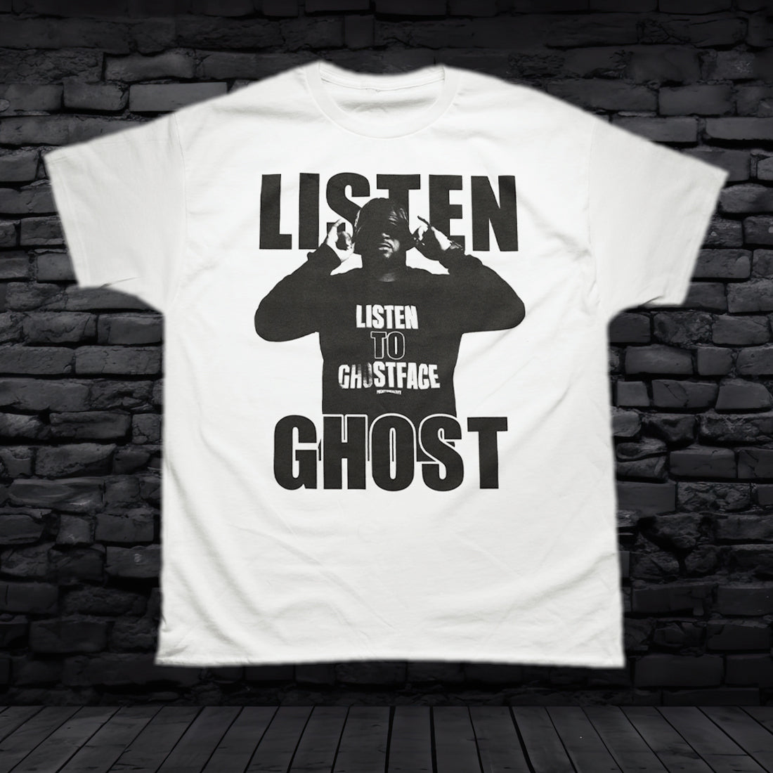 "Listen to Ghost" Ghostface Killah Tee